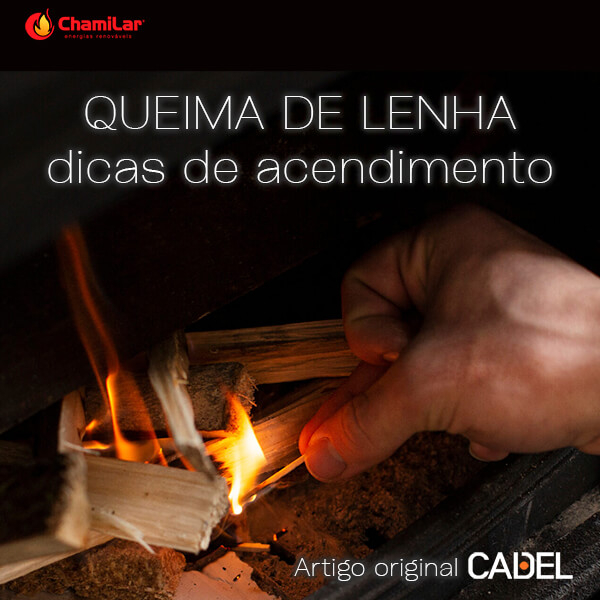 ACENDIMENTO DE EQUIPAMENTOS A LENHA