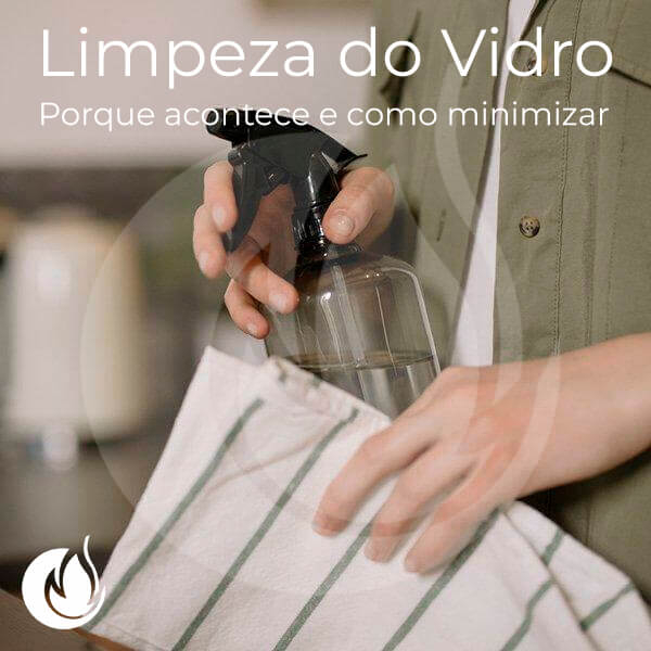 LIMPEZA DO VIDRO DO SEU EQUIPAMENTO