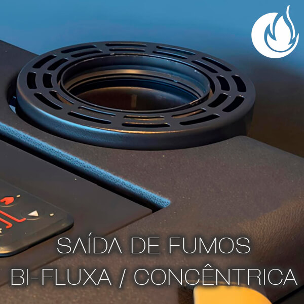 SAÍDA DE FUMOS BI-FLUXA